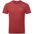 Montane Dart Nano  Herren  Laufshirts rot Größe S Camping  Atmungsaktiv