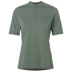 Vaude - Women's Qimsa Pro Half Zip Shirt - Radtrikot Gr 42 oliv
