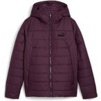 PUMA Damen Jacke ESS Hooded Padded Jacket, Größe XS in Grau