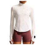 Nike - Women's Swift Dri-Fit UV 1/2-Zip Running Top - Laufshirt Gr M weiß