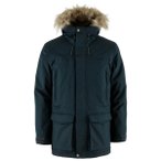 Fjällräven - Nuuk Lite Parka - Parka Gr M blau/schwarz