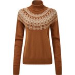 Sherpa Adventure Gear Camkilo Roll Neck  Damen  Pullover braun Größe XS Lifest