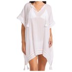 Seafolly - Women's Crinkle Gauze Kaftan - Kleid Gr One Size weiß