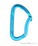 Edelrid Pure Bent Schnappkarabiner-Blau-One Size