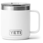 Yeti Coolers - Rambler 10 CL Mug MS - Isolierbecher Gr 296 ml weiß/grau