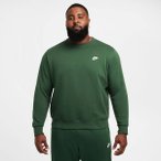 NIKE Herren Sweatshirt M NSW CLUB CRW BB, Größe S in Weiß