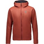 Black Diamond Herren First Light Hybrid Hoodie Jacke (Größe XL, rot)
