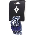Black Diamond Liteforge Screwgate Schraubkarabiner 3er Pack, gray