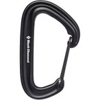 Black Diamond LiteWire Schnappkarabiner, black