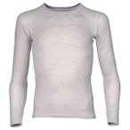 Isbjörn - Teen's  Husky Sweater Baselayer - Merinounterwäsche Gr 170/176 grau