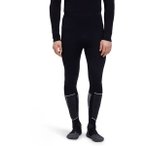 FALKE Herren 3/4 Tights Wool-Tech Light, Größe S in Schwarz