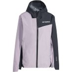 ADIDAS Damen Funktionsjacke Terrex Multi 2.5L RAIN.RDY, Größe L in Grau