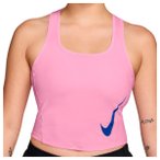 Nike - Women's Tempo Swoosh Run Dri-Fit Tank - Tank Top Gr S rosa