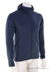 Salomon Essential Lightwarm Hooded Herren Sweater-Dunkel-Blau-M