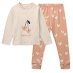 LIEWOOD - Kid's Wilhelm Printed Pyjamas Set - Schlafanzug Gr 110/116 beige