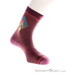 Ortovox Alpine Light Comp Mid Damen Socken-Pink-Rosa-42-44