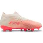 PUMA Kinder Fussball-Rasenschuhe FUTURE 9 PRO FGAG Jr, Größe 38 ½ in Rot
