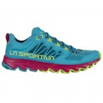 La Sportiva - Women's Helios III - Trailrunningschuhe 37,5 topaz /rot