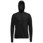 Icebreaker - 150 MerinoFine Ace L/S Zip Hoodie - Merinohoodie Gr S schwarz