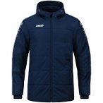 JAKO Herren Jacke Coachjacke Team mit Kapuze, Größe XXL in Blau