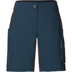 Vaude Qimsa MTB Hose kurz Damen  Fahrradhose blau Größe XS Mountainbike  Wider