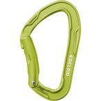 Edelrid Mission Bent Karabiner  Karabiner gruen Größe One Size Alpinklettern |