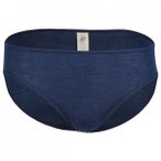 Engel - Damen Bikini Slip - Merinounterwäsche Gr 34/36 blau