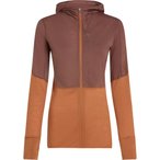 Icebreaker 200 Realfleece Descender   Damen  Laufjacke braun Größe S Trekking 