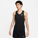 NIKE Herren T-Shirt AeroSwift, Größe XXL in Schwarz