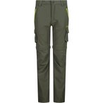 CMP Zip Off Hose Kinder  Zip-Hosen oliv Größe 140 Camping  Elastisch