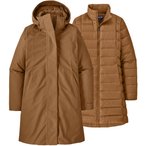 Patagonia 3-in-1 Tres Parka Damen  Doppeljacke braun Größe M Lifestyle  Winddi