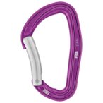 Petzl - Djinn Bent Gate - Schnappkarabiner lila