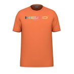 HEAD Herren T-Shirts/Tanks ku.Arm He/Uni RAINBOW T-Shirt, Größe M in Schwarz