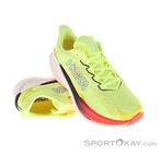 Hoka Mach X3 Damen Laufschuhe-Gelb-8,5