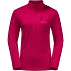 JACK WOLFSKIN Damen Unterjacke KOLBENBERG HZ W, Größe XXL in Rot