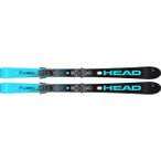 HEAD Kinder Racing Ski WC e.Race Team SW + JRS 7.5 GW CA, Größe 160 in Schwarz