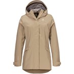 Schöffel Style Smue Circ  Damen  Regenjacke beige Größe XL Trekking  Klein ve