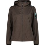 CMP Light Melange Softshell  Damen  Softshelljacke braun Größe XL Trekking  Wa