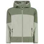 CMP - Girl's Jacket Fix Hood Ripstop - Regenjacke Gr 116 grau/oliv