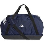 ADIDAS Tasche TIRO DUFFELBAG GROSS MIT BODENFACH, Größe ONE SIZE in Blau
