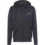 ADIDAS Herren Kapuzensweat Train Essentials Seasonal, Größe M in Grau