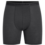 Icebreaker Anatomica Long Boxer Herren  Kurze Unterhose schwarz Größe S   Haut