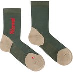 NNormal Merino   Laufsocken gruen Größe 35  Laufen | Trailrunning  Hautfreundl