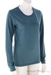 ION Logo DRI L/S Damen Bikeshirt-Blau-L
