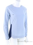 ION Scrub AMP BAT Damen Bikeshirt langarm-Hell-Blau-L