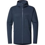 Haglöfs Rosson Mid   Herren  Fleecejacke blau Größe S Camping  Elastisch