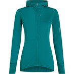 Icebreaker 200 Realfleece Descender   Damen  Laufjacke tuerkis Größe L Trekkin