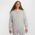 NIKE Herren Kapuzensweat M NK CLUB FT FZ HOODIE, Größe XXL in Grau