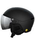 POC - Skihelm mit integriertem Visier - Obex Visor Uranium Black Matt/Clarity Un