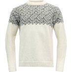 DEVOLD Herren Pullover BJØRNØYA SWEATER CREW NECK, Größe M in Grau
